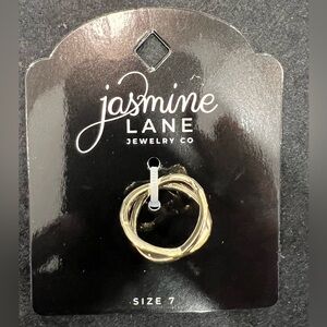 Jasmine Lane Gold Twisted Ring